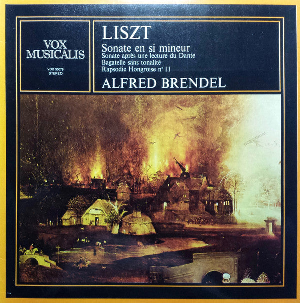 Franz Liszt, Alfred Brendel : Sonate En Si Mineur (LP)