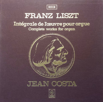 Franz Liszt, Jean Costa (2) : Intégrale De L'Œuvre Pour Orgue = Complete Works For Organ (4xLP, Comp, Quad, Box + Box)