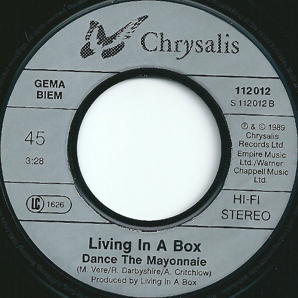 Living In A Box : Blow The House Down (7", Single)
