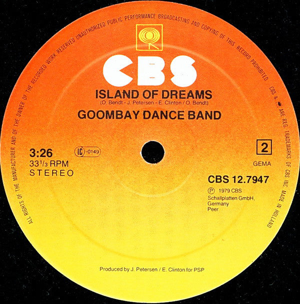 Goombay Dance Band : Sun Of Jamaica (12", Single, Ltd)