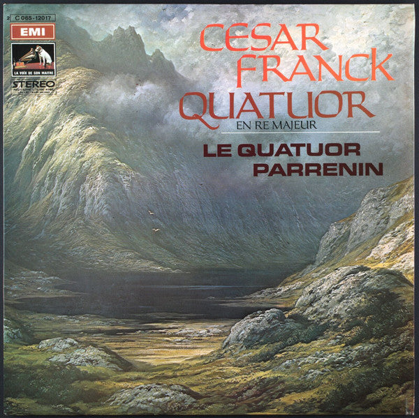 César Franck, Quatuor Parrenin : Quatuor En Re Majeur (LP)