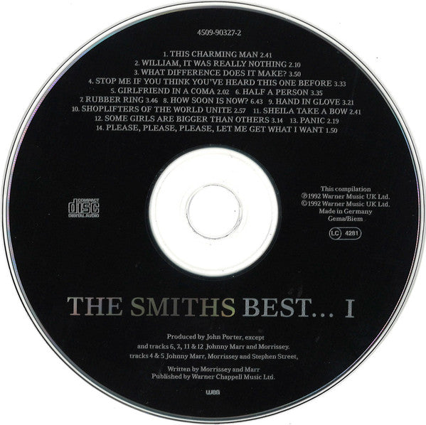 The Smiths : Best ...I (CD, Comp, RE)