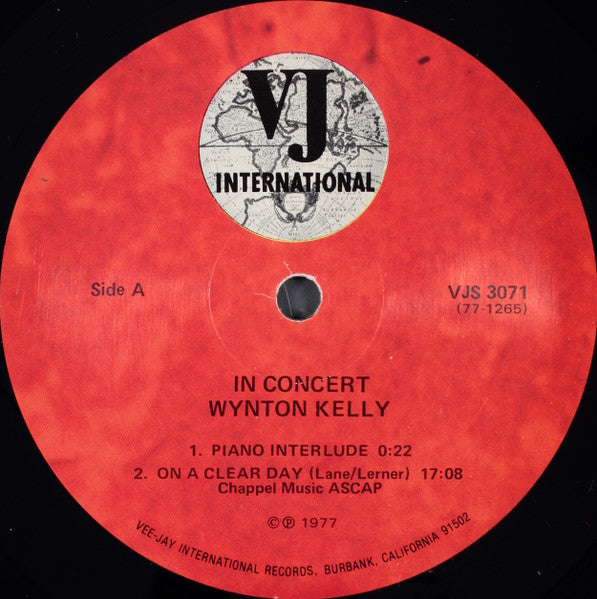 Wynton Kelly : In Concert (LP, Album)
