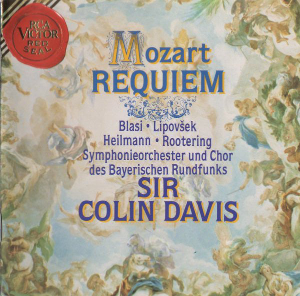 Wolfgang Amadeus Mozart, Symphonie-Orchester Des Bayerischen Rundfunks, Sir Colin Davis : Requiem (CD, Album)