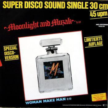 M (2) : Moonlight And Muzak / Woman Make Man (12", Ltd)