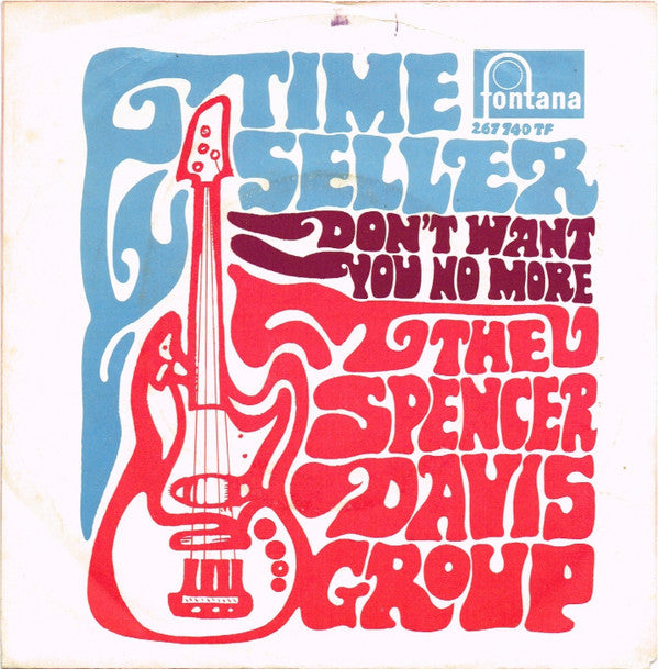 The Spencer Davis Group : Time Seller (7", Single, Mono, Pap)
