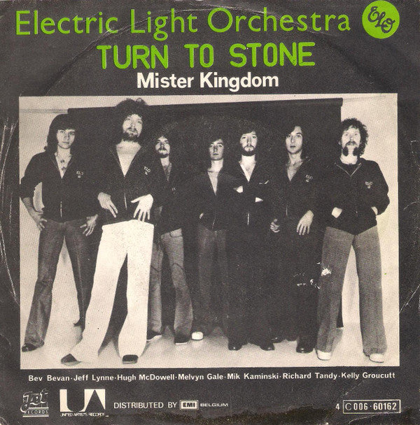 Electric Light Orchestra : Turn To Stone (7", Single, Gre)