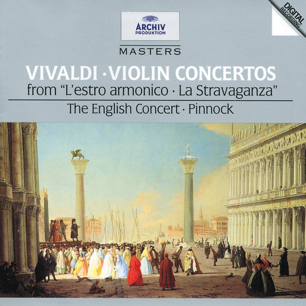 Antonio Vivaldi, The English Concert, Trevor Pinnock : Violin Concertos (From "L'Estro Armonico · La Stravaganza") (CD, Comp, RM)