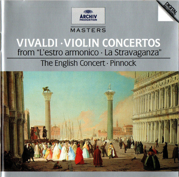 Antonio Vivaldi, The English Concert, Trevor Pinnock : Violin Concertos (From "L'Estro Armonico · La Stravaganza") (CD, Comp, RM)