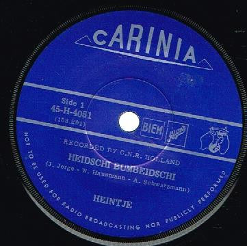Heintje : Heidschi Bumbeidschi (7", Single)
