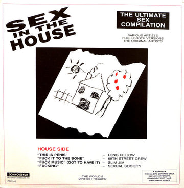 Various : Sex In The House / Sex In The Hood (LP, Comp)