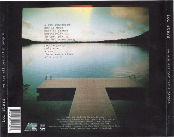 For Stars : We Are All Beautiful People (CD, Album)