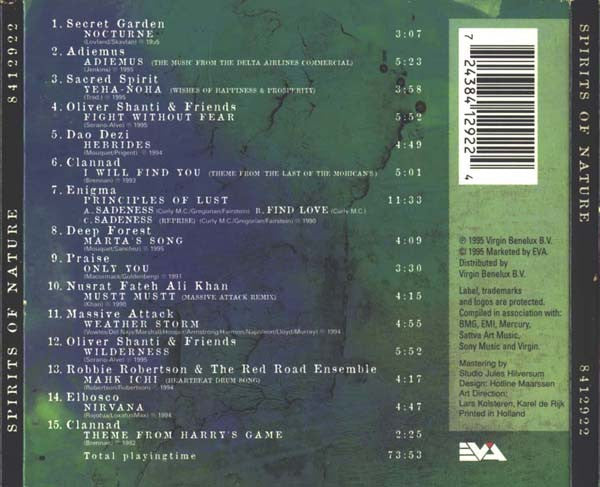 Various : Spirits Of Nature (CD, Comp, Dig)