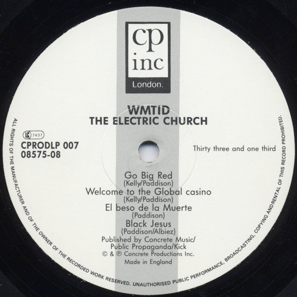 W.M.T.I.D. : The Electric Church (LP, Album, Comp)