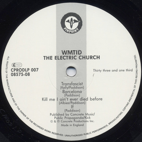 W.M.T.I.D. : The Electric Church (LP, Album, Comp)
