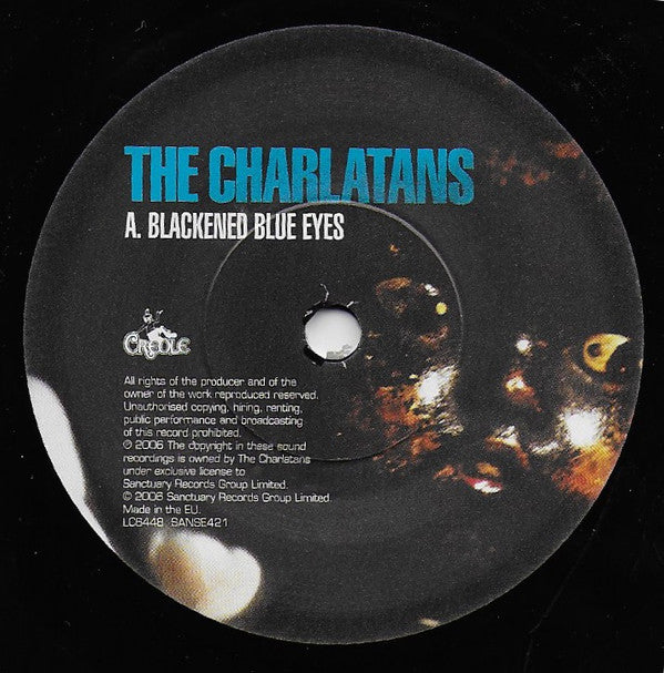 The Charlatans : Blackened Blue Eyes (7", Single)