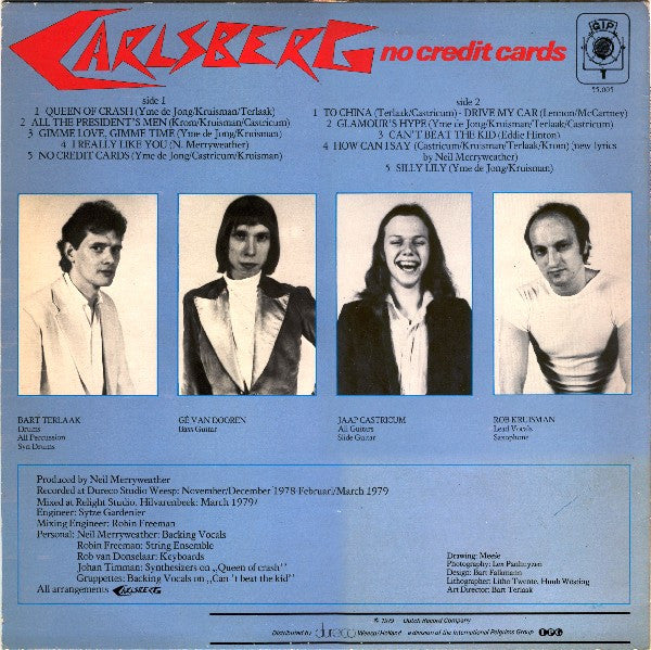 Carlsberg : No Credit Cards (LP, Album)