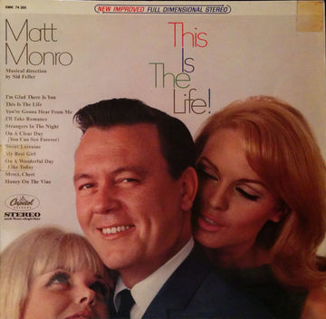 Matt Monro : This Is The Life! (LP, Album)