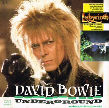 David Bowie : Underground (Extended Dance Mix) (12", Single)