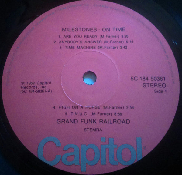 Grand Funk Railroad : Milestones (2xLP, Comp)