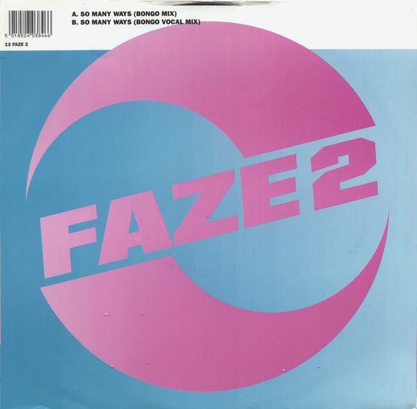 Humanizer Featuring Deltha : So Many Ways (12")