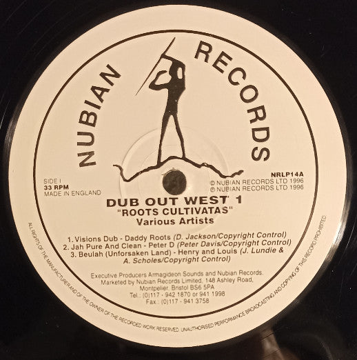 Various : Dub Out West Volume 1 (Roots Cultivatas) (2xLP, Album)