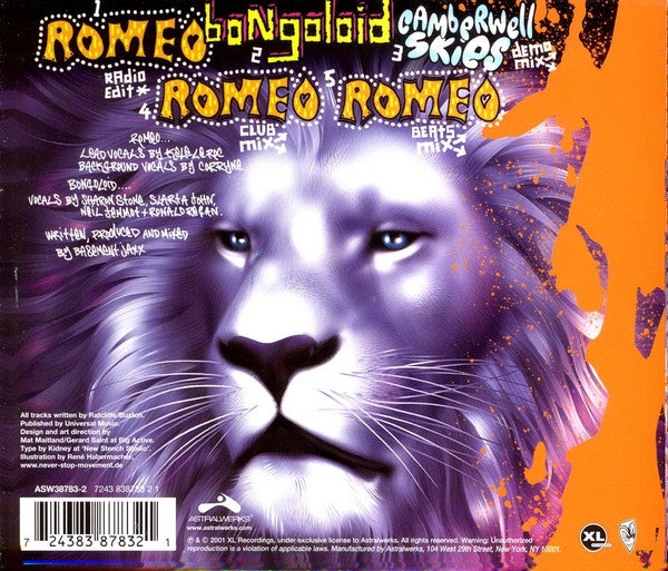 Basement Jaxx : Romeo (CD, Maxi)