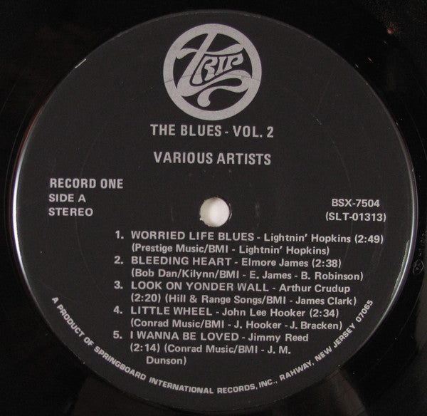 Various : The Blues (Volume 2) (2xLP, Comp)