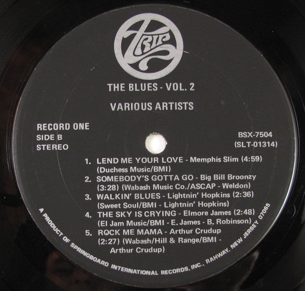 Various : The Blues (Volume 2) (2xLP, Comp)