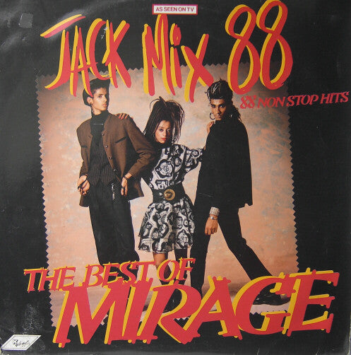 Mirage (12) : Jack Mix 88 - The Best Of Mirage - 88 Non Stop Hits (LP, Comp)