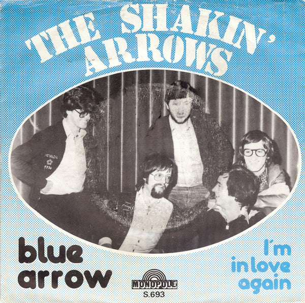 The Shakin' Arrows : Blue Arrow (7", Single)