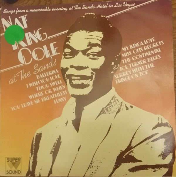 Nat King Cole : At The Sands (LP, Album, RE)