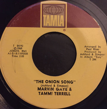 Marvin Gaye & Tammi Terrell : The Onion Song / California Soul (7", Single)