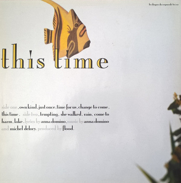 Anna Domino : This Time (LP, Album)