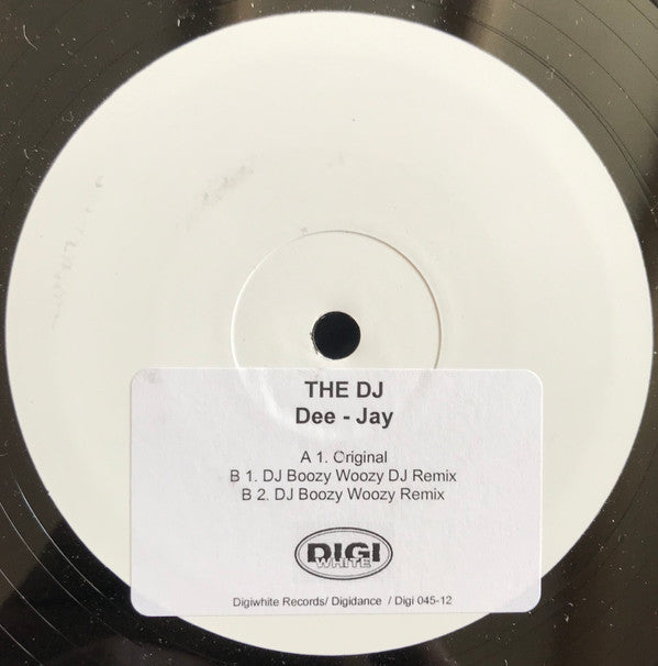 The DJ : Dee-Jay (12", W/Lbl, Sti)