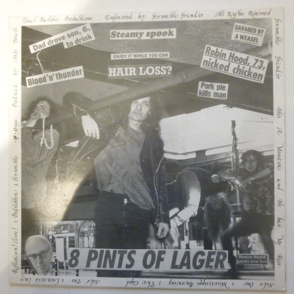 Grumble Grinder : He's A Monster And He Has My Kiss (12", EP)