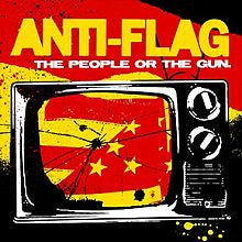 Anti-Flag : The People Or The Gun. (LP, Album, Ltd, RP, Red)