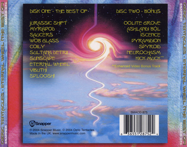 Ozric Tentacles : Eternal Wheel (The Best Of) (CD, Comp + CD, Comp, Enh)