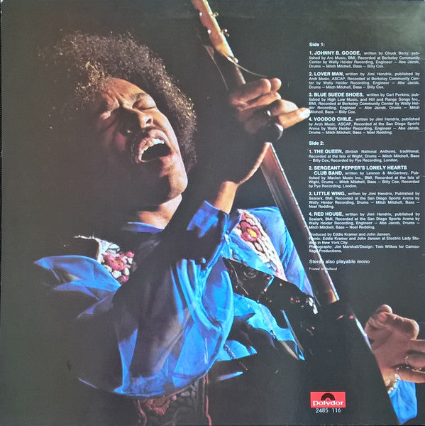 Jimi Hendrix : Hendrix In The West (LP, Album)