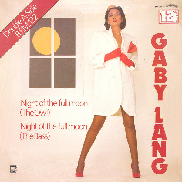 Gaby Lang : Night Of The Full Moon (12")