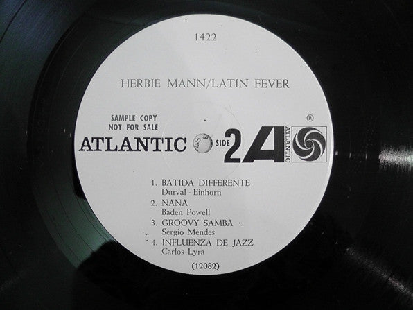 Herbie Mann : Latin Fever (LP, Album, Promo)