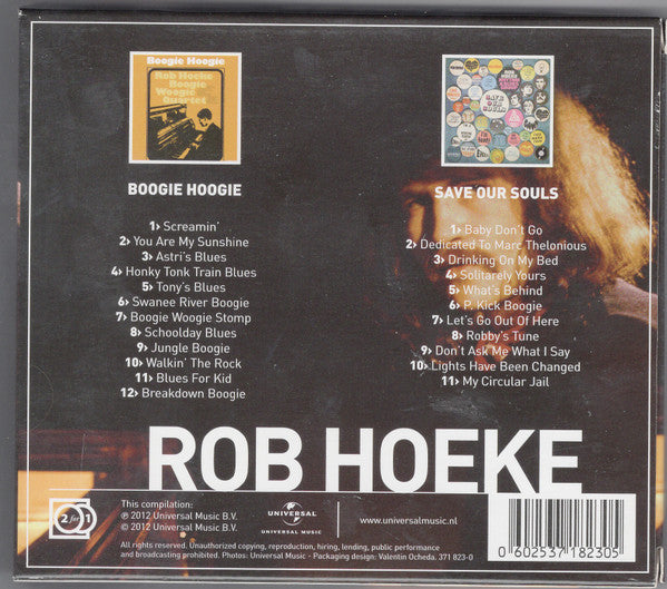 Rob Hoeke, Rob Hoeke Boogie Woogie Quartet, The Rob Hoeke Rhythm & Blues Group : 2 Original Albums (CD, Album, RE + CD, Album, RE + Comp)