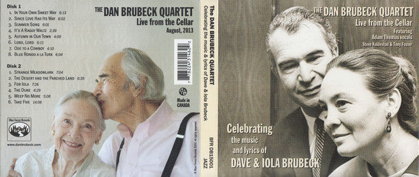The Dan Brubeck Quartet : Celebrating The Music And Lyrics Of Dave & Iola Brubeck: Live From The Cellar (2xCD, Album)
