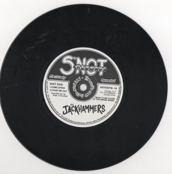 The Jackhammers : The Jackhammers (7")