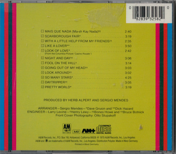 Sérgio Mendes & Brasil '66 : Greatest Hits (CD, Comp, RE)