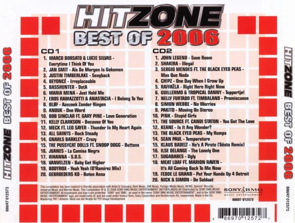 Various : Radio 538 Hitzone Best Of 2006 (2xCD, Comp)