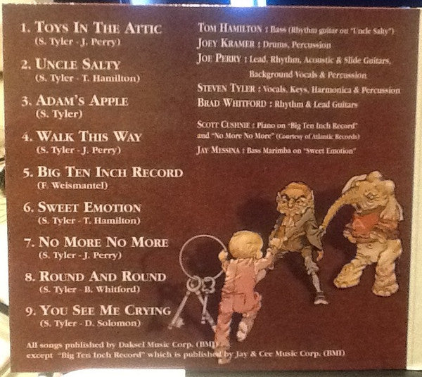 Aerosmith : Toys In The Attic (CD, Album, Ltd, RE, RM)
