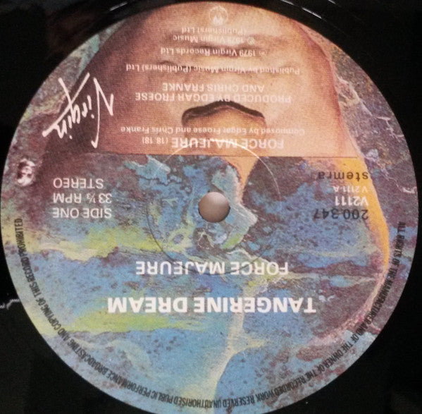 Tangerine Dream : Force Majeure (LP, Album)