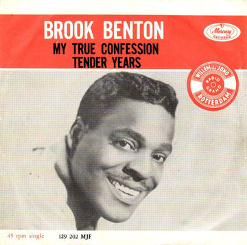 Brook Benton : My True Confession / Tender Years (7", Mono)