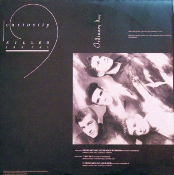 Curiosity Killed The Cat : Ordinary Day (12", EP)